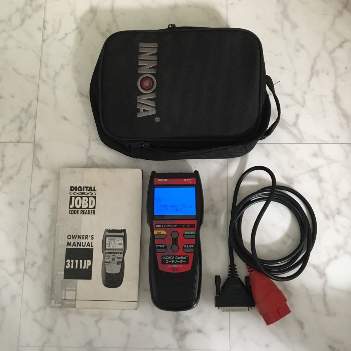 INNOVA イノーバ 3111JP CAN OBD2 故障診断機 INNOVA 3111JP コードリーダー キャンツール OBD2 故障診断機