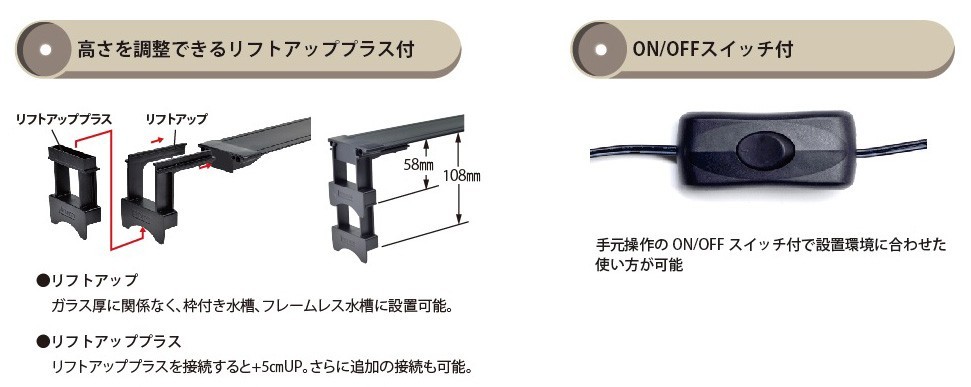 送料無料　ゼンスイ　マルチカラーＬＥＤ　９００　調光リモコン付き　90cm水槽用LEDライト　同梱不可　北海道・沖縄・離島、別途送料_画像6