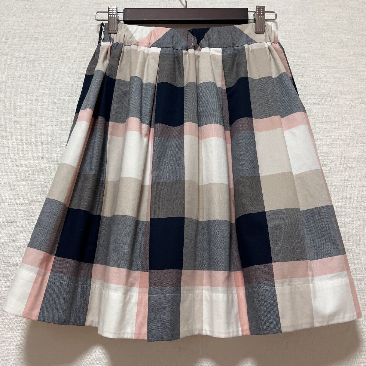 お年玉セール特価】 ブルーレーベルクレストブリッジ ひざ丈スカート