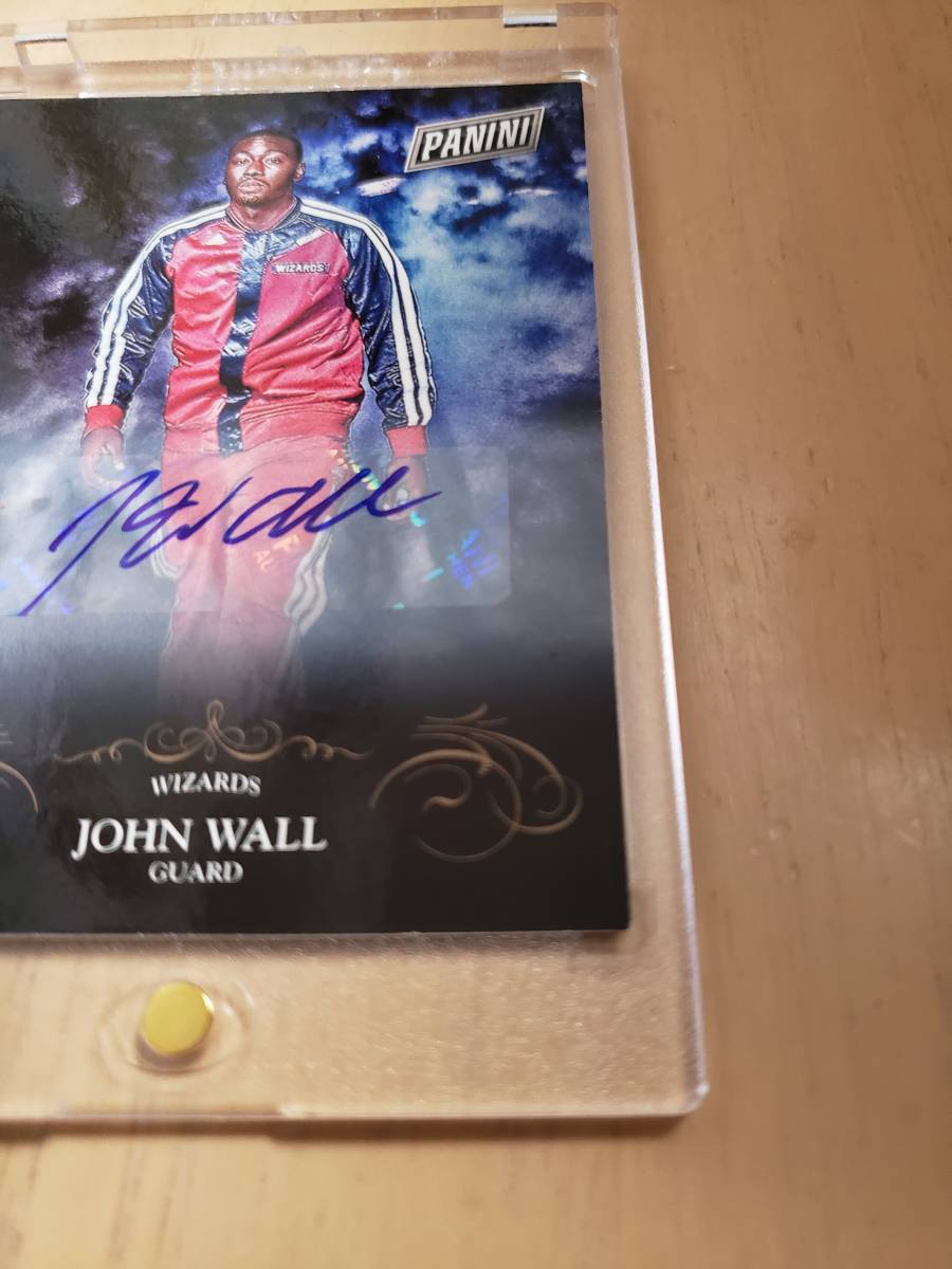 SP サイン 2014 -15 Panini Black Friday JOHN WALL Auto / ジョン ウォール Autograph _画像6