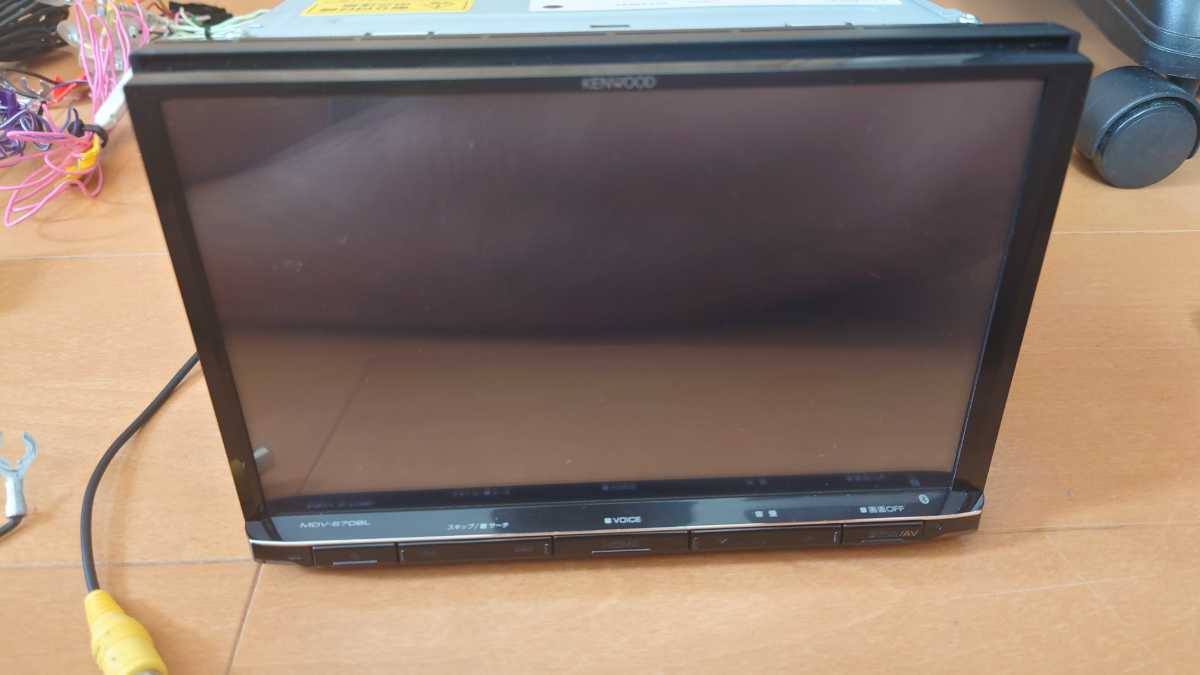 ケンウッドKENWOOD MDV-S708L 彩速 美品 売切 8インチナビ ハイレゾ