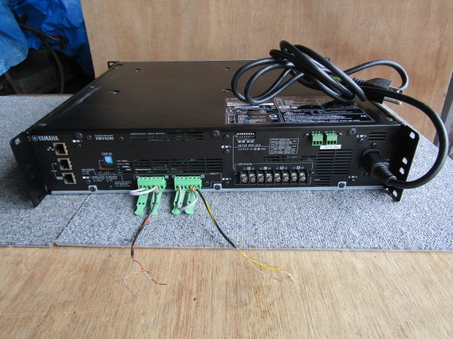 YAMAHA XMV4280 4ch.パワーアンプ ハイ/ロー併用対応パワーアンプ VXC