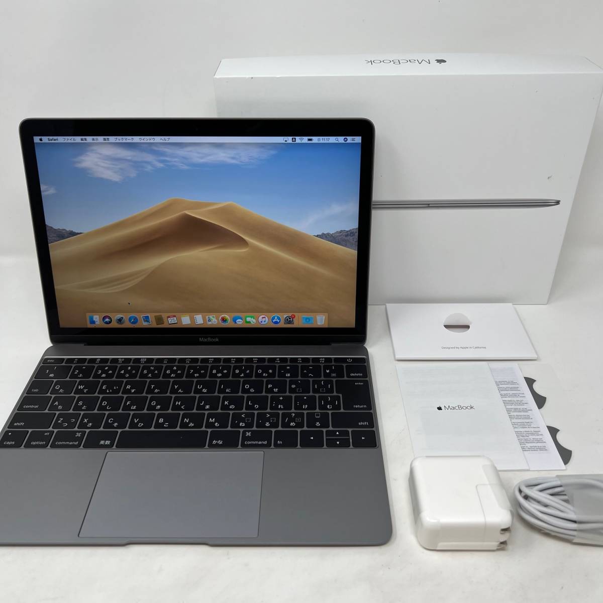 美品 完品 MacBook Retina 12-inch Early 2015 MJY42J/A 1.2GHz Core M