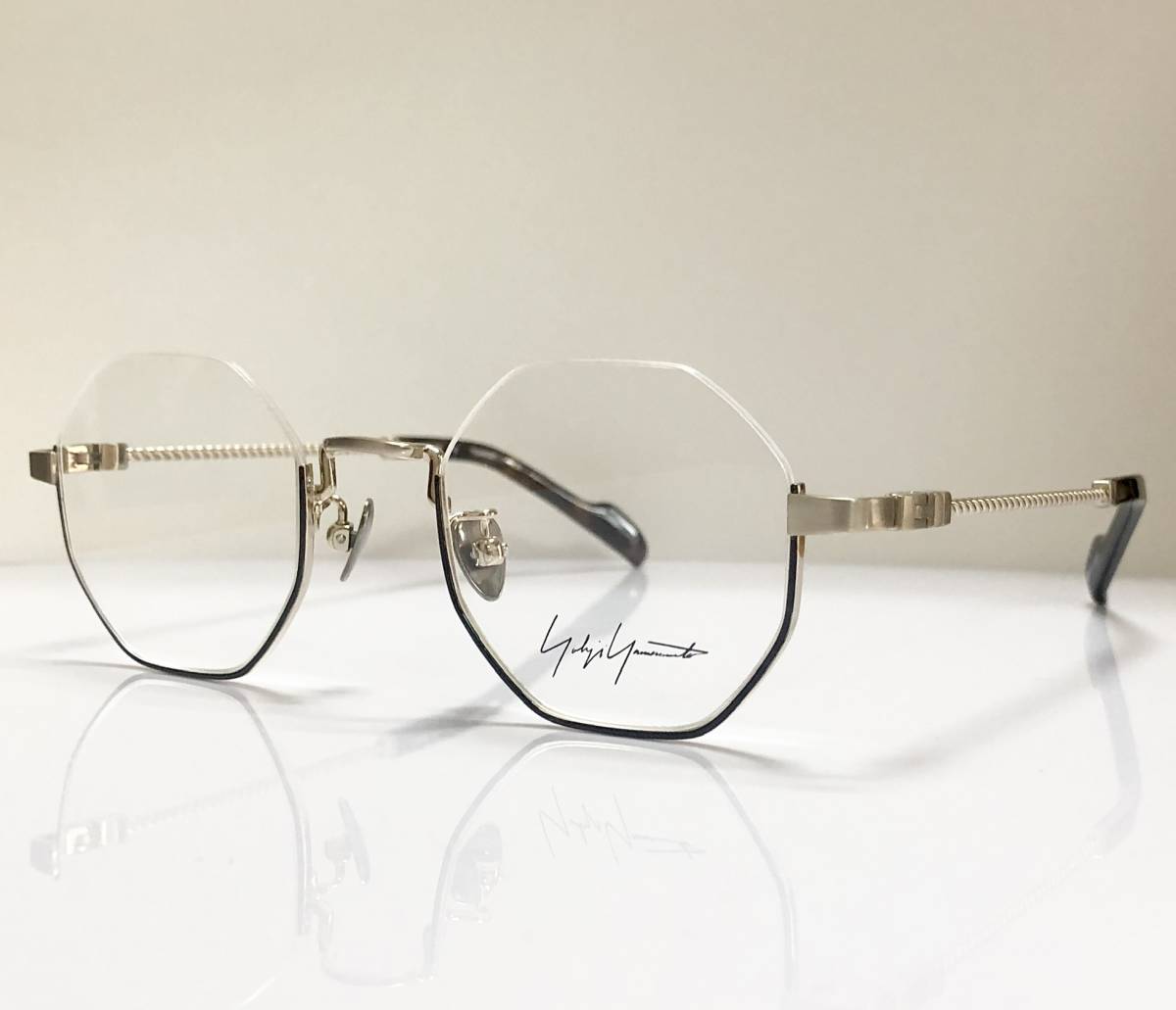 新品 Yohji Yamamoto ヨウジヤマモト メガネ 純正ケース付き 新品 Yohji Yamamoto ヨウジヤマモト メガネ 純正ケース付き