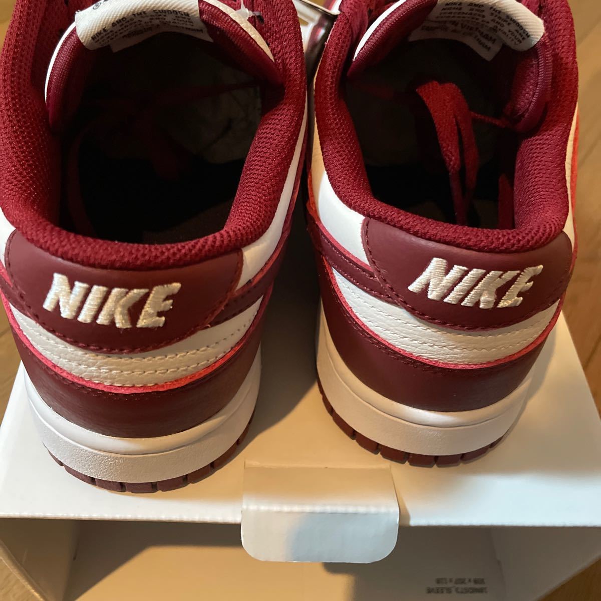 NIKE DUNK LOW By you Team Red ナイキ ダンクロー バイユー チーム