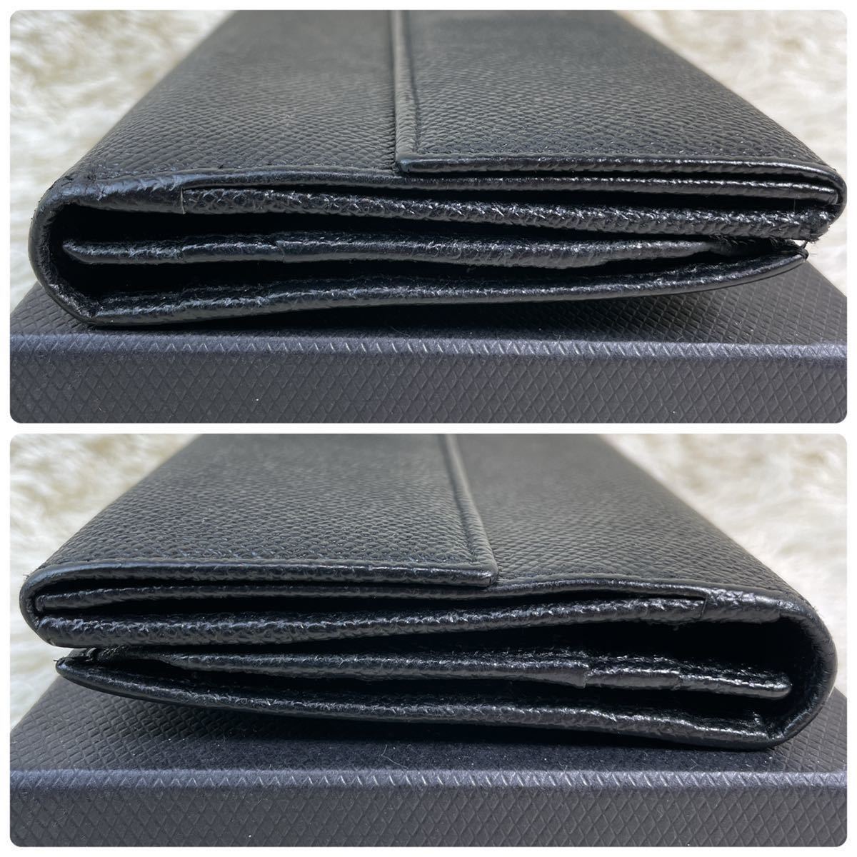 1円【極美品・超稀少】BVLGARI ブルガリ メンズ 長財布 三つ折り