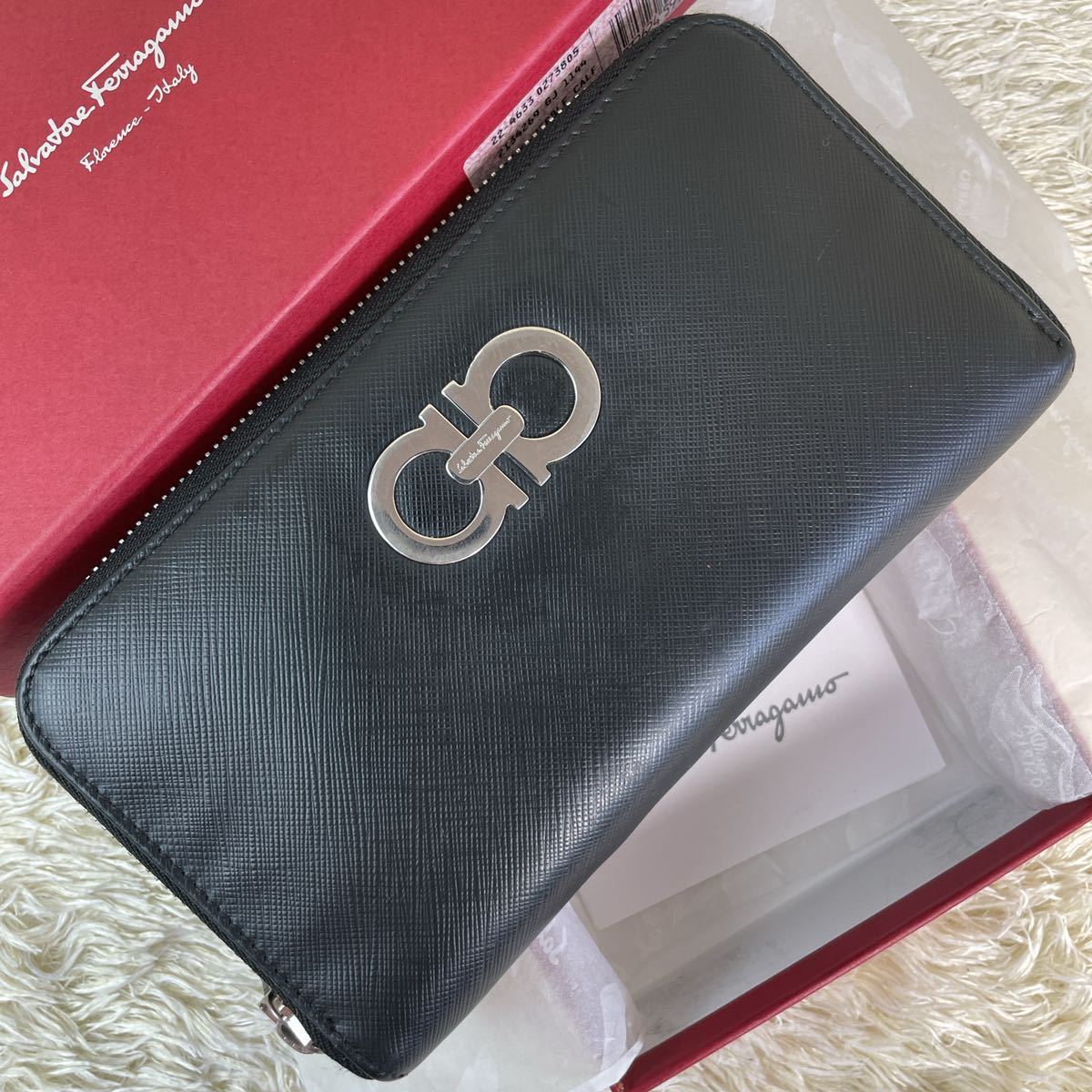 75%以上節約 美品✨サルヴァトーレフェラガモ オーガナイザー ダブル