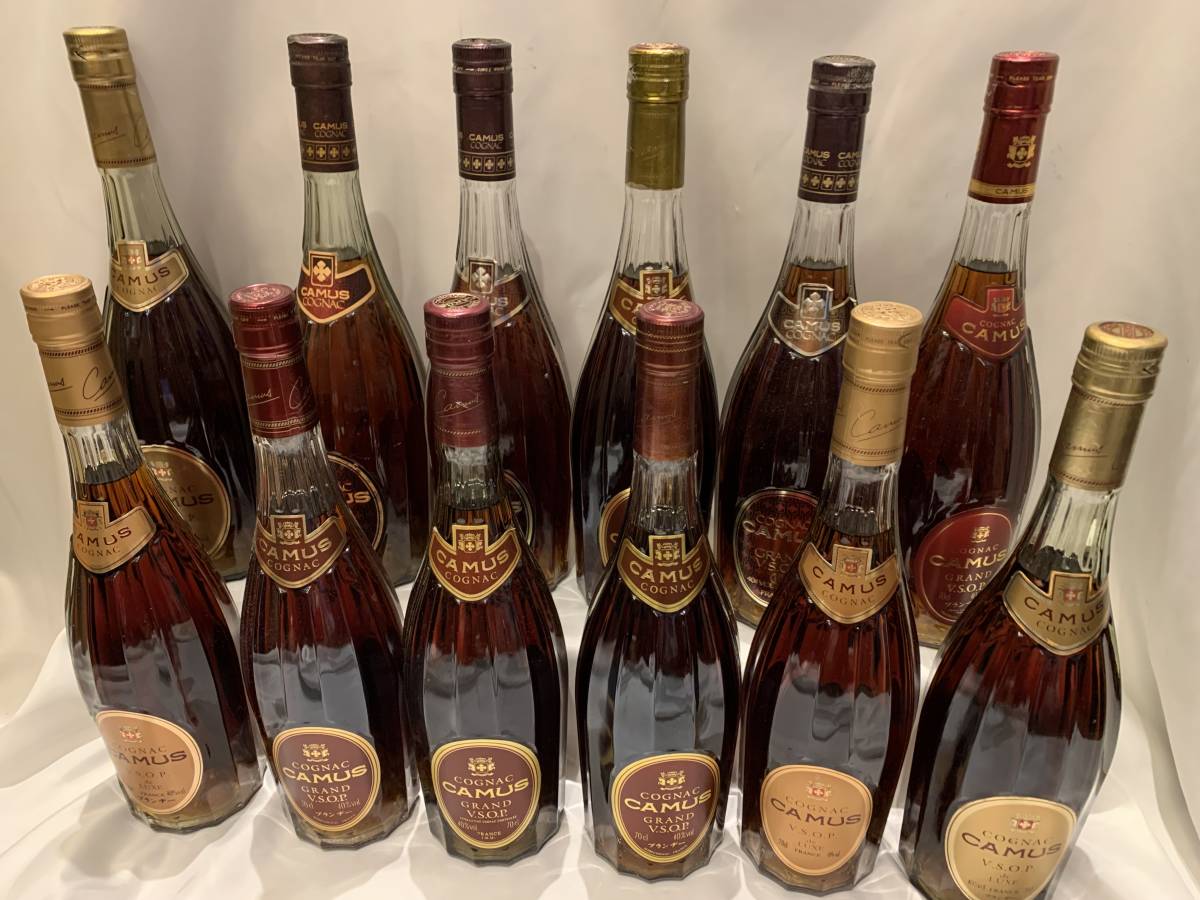 未開栓】CAMUS カミュ VSOP ブランデー 700ml 40% 12本 A-1