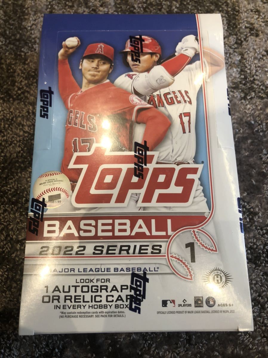 MLB 2022 TOPPS SERIES1 BASEBALL HOBBYBOX_画像1