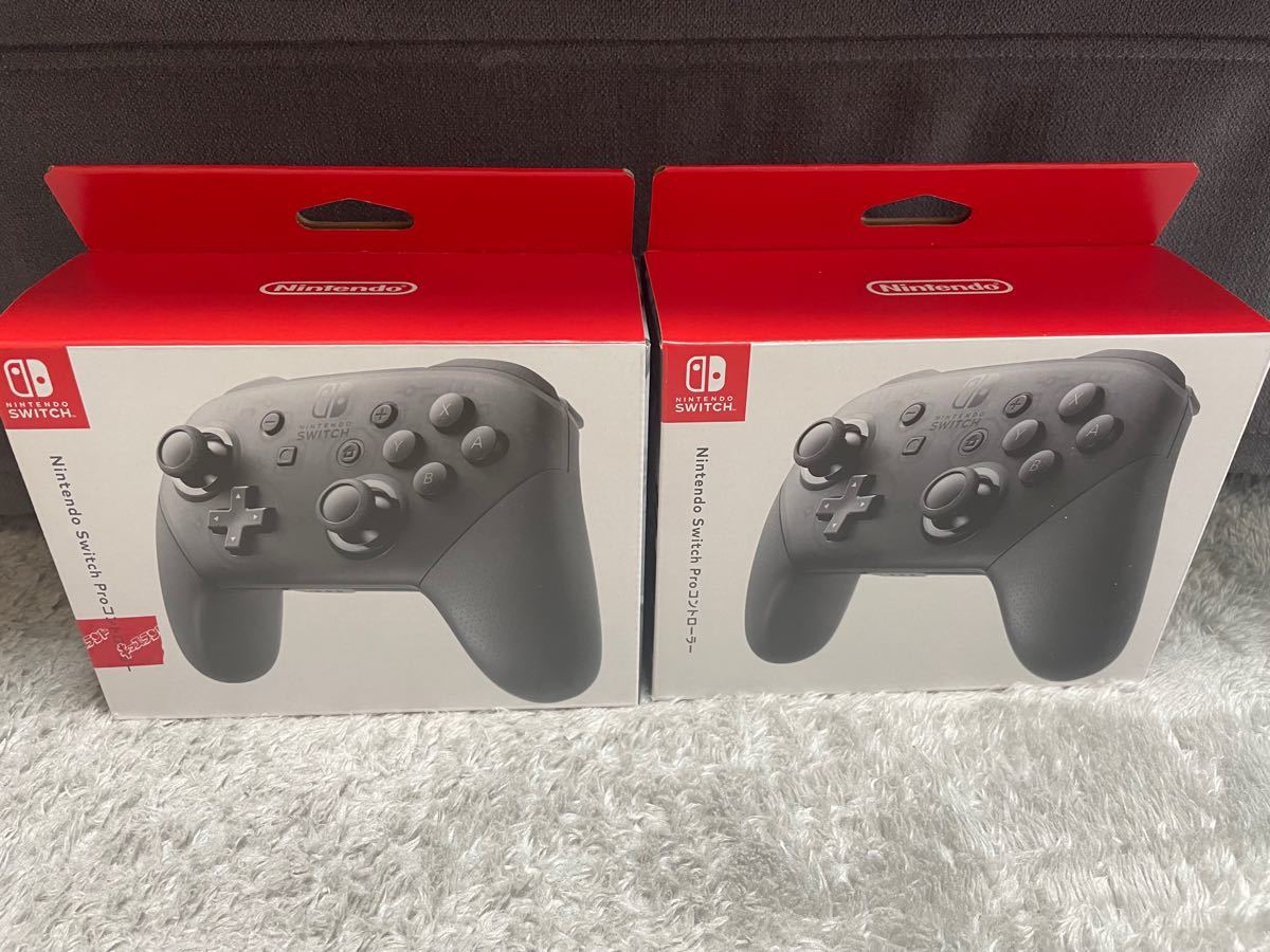 未使用未開封】switch Proコントローラー プロコントローラー 2個