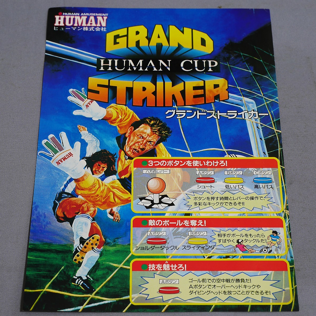  original instrument + owner manual hyu- man Grand striker HUMAN