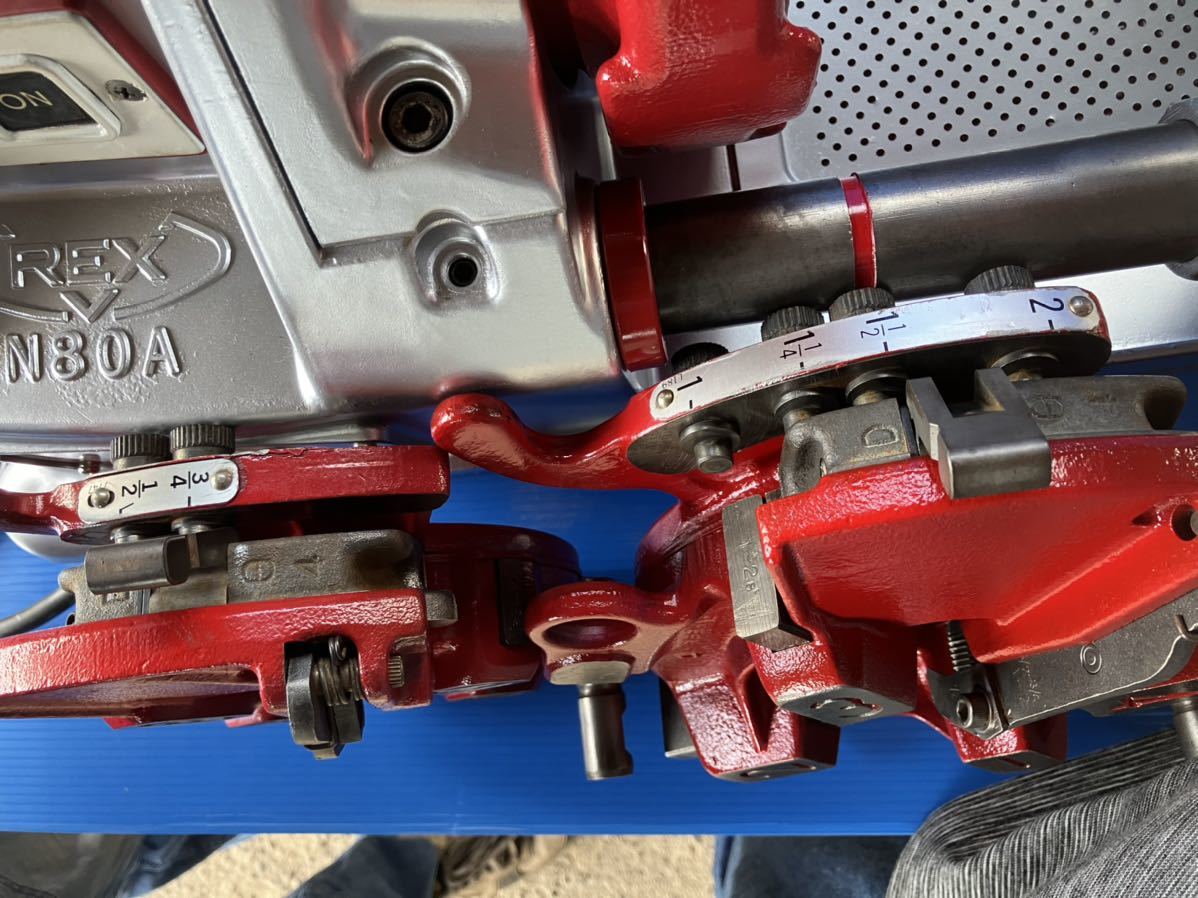 レッキス ねじ切り機 パイプマシン REX N80A | kaanastravel.com
