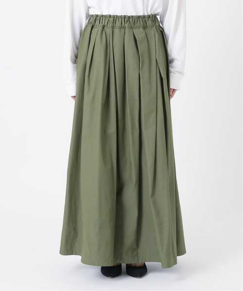  framework Random tuck volume skirt * khaki 36 size 