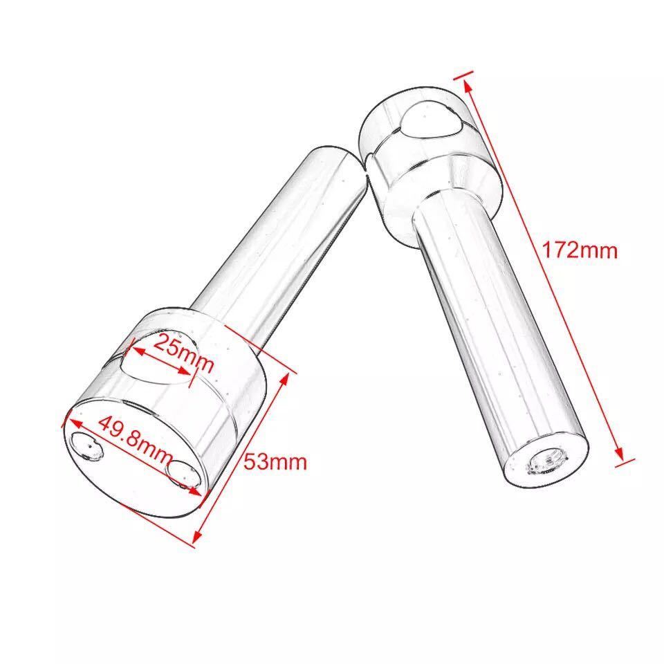 国内発送 25mm 1インチ ハンドル ライザー ポスト 高さ 6インチ ハーレー アメリカン スポーツスター ダイナ ソフテイル ドラッグスター