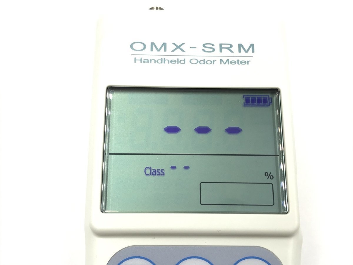 極美品 神栄テクノロジー ハンディにおいモニター OMX-SRM 検知方式