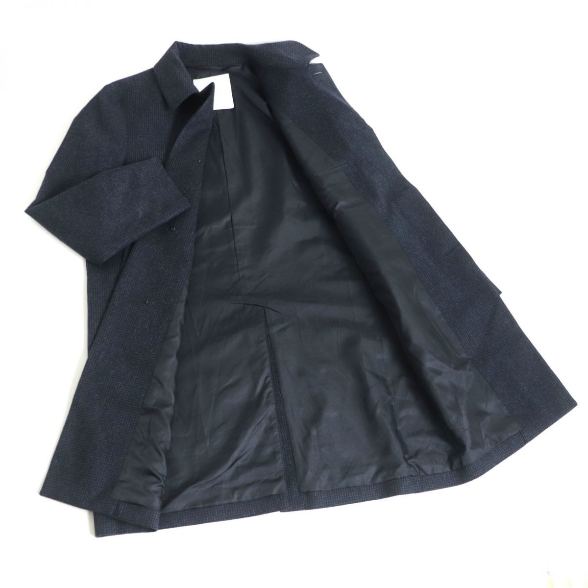 未使用品□マッキントッシュフィロソフィー チェック/裏地ロゴ総柄