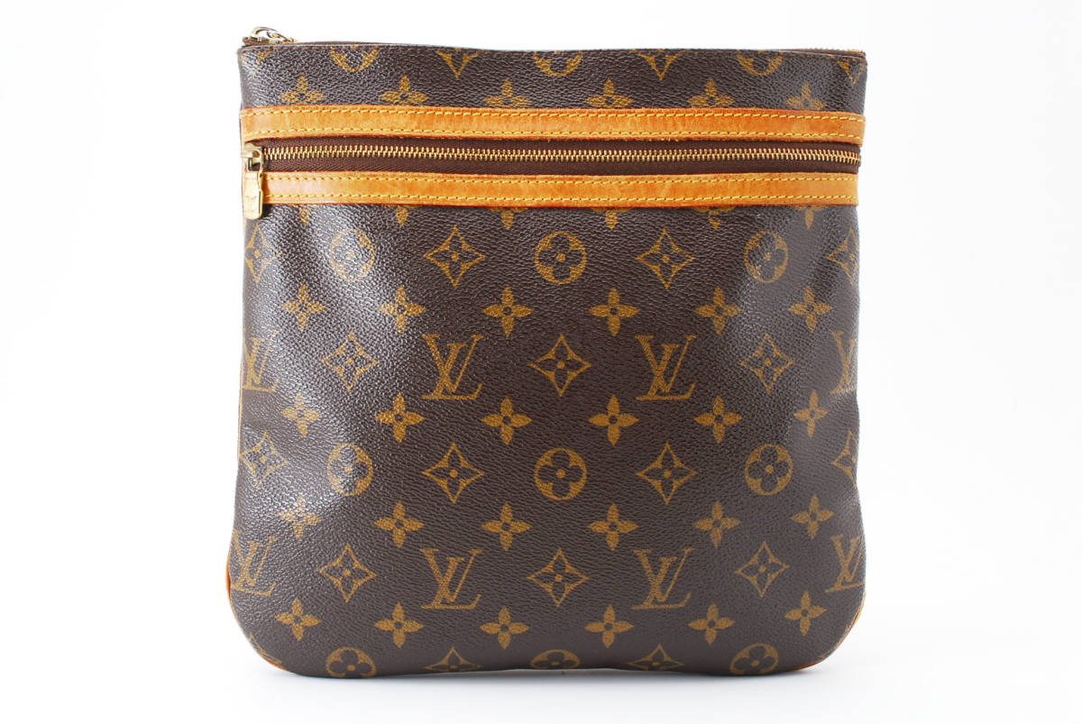1円スタート】LOUIS VUITTON ルイヴィトン モノグラム ポシェットボス