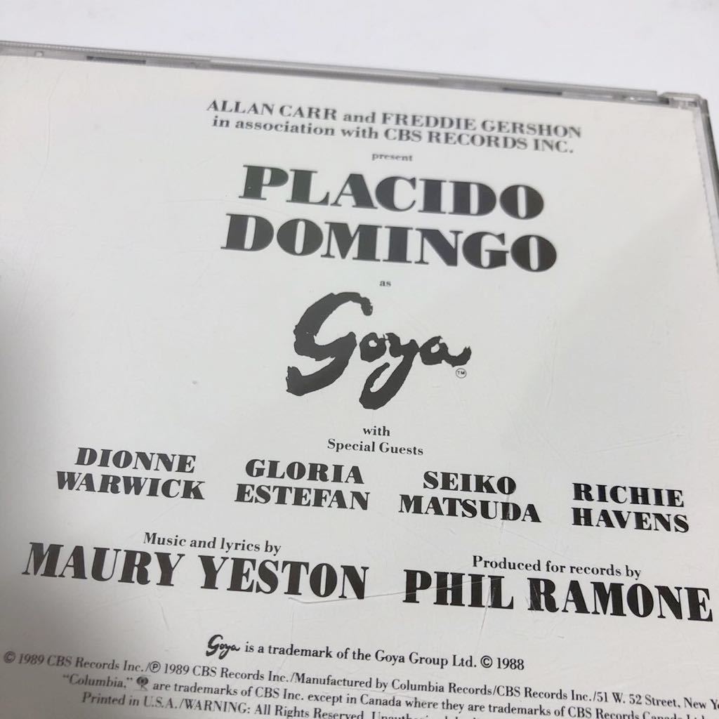 中古CD★PLACIDO DOMINGO / Goya a Life in Song ★輸入盤 プラシド ドミンゴ Special Guests GLORIA ESTEFAN 松田聖子_画像4