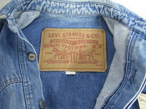90年代製　Levi's リーバイス　フライトジャケット型　デニムジャケット　Sサイズ_画像3