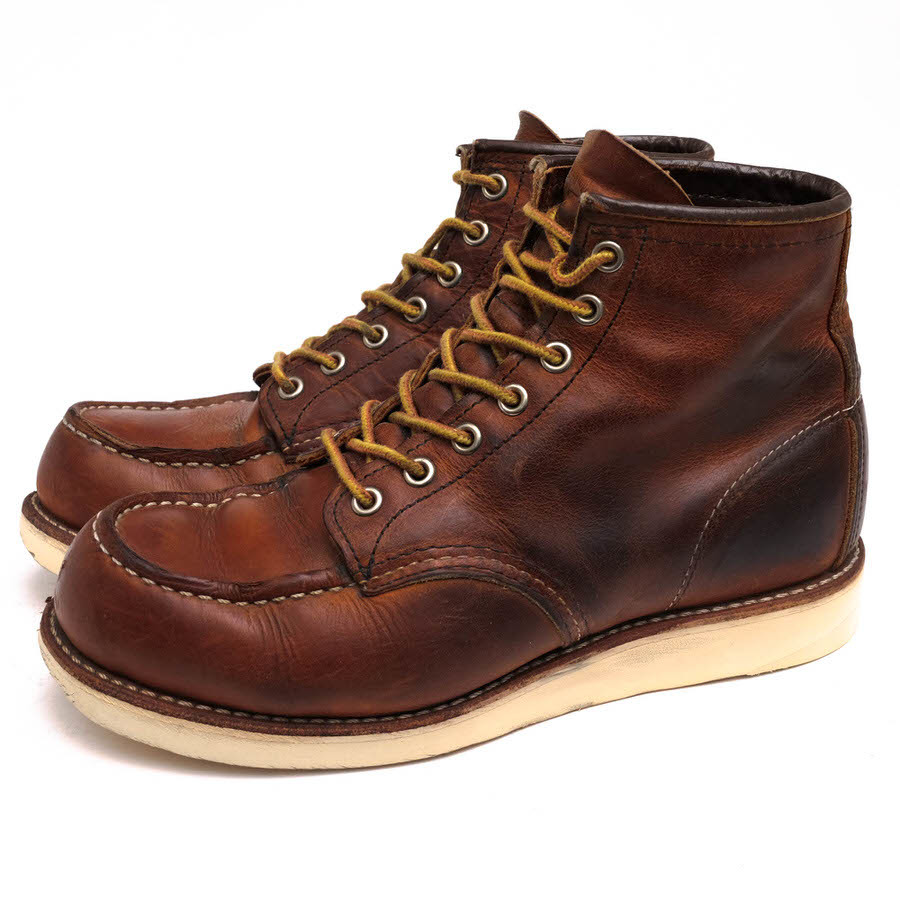 RED WING レッドウィング ワークブーツ 8876 Classic Work 6inch MOC-TOE カッパーラフ＆タフレザー Copper Rough & Tough Leather