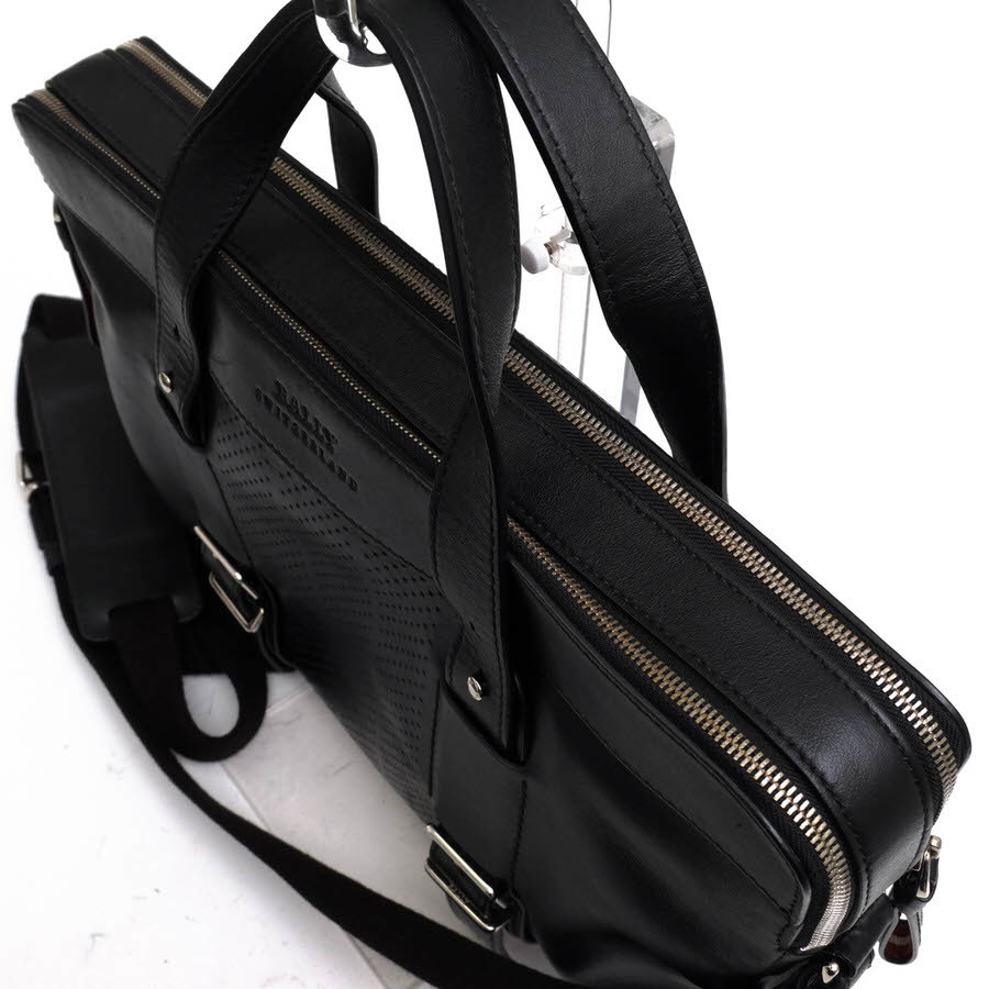 BALLY バリー ビジネスバッグ VELAG 牛革 カーフ 2WAY ショルダー