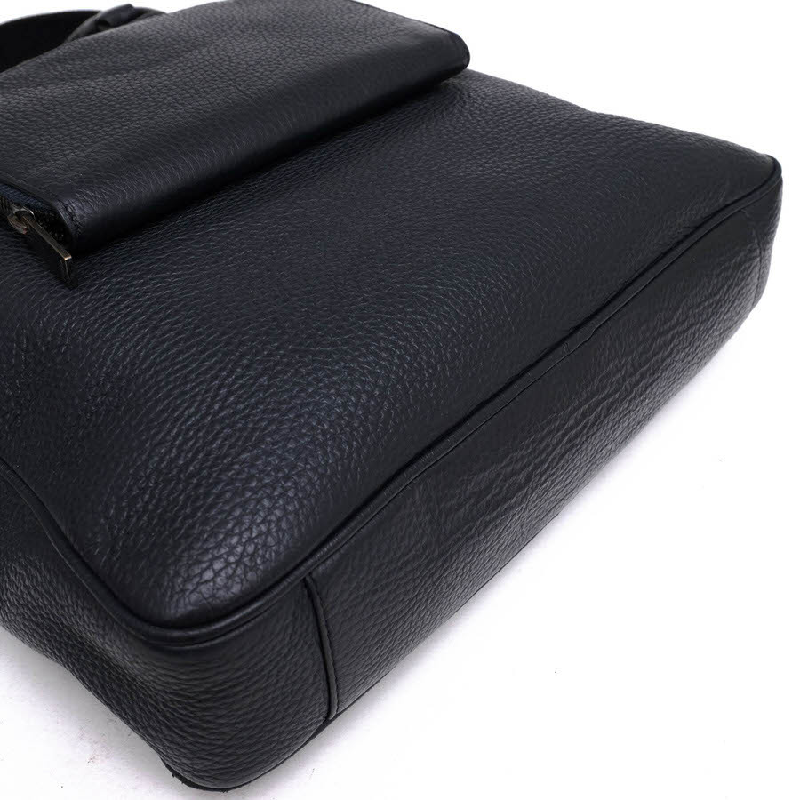 FURLA フルラ トートバッグ UOMO ウオモ 牛革 MAN マン ポーチ付き