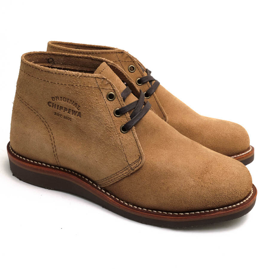 CHIPPEWA チペワ チャッカブーツ 1901G06 5 Modern Suburban Chukka 牛革 Vibramソール_画像2