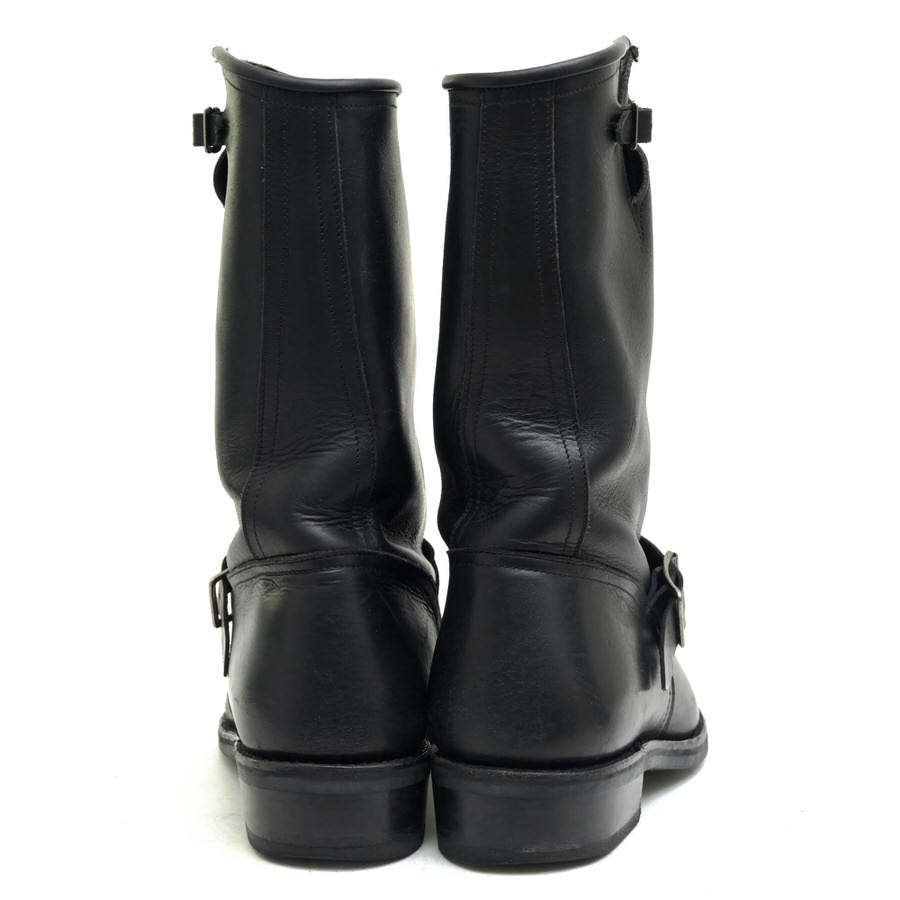 BALMAIN HOMME バルマンオム エンジニアブーツ BALMAIN HOMME バルマンオム エンジニアブーツ S2HT957BA31 Buckled Suede Biker Boots