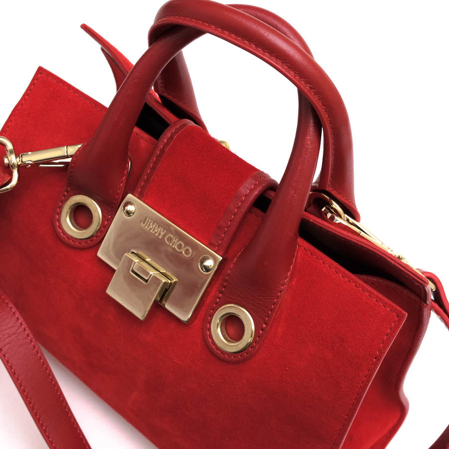 Jimmy Choo ジミーチュウ ハンドバッグ RILEY ライリーS 牛革 カーフ