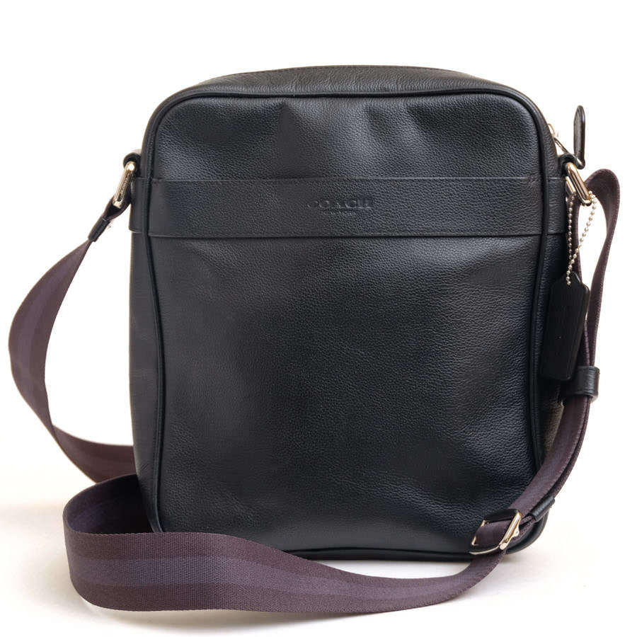 COACH コーチ ショルダーバッグ F54782 Charles Flight Bag In Smooth Leather チャールズ フライトバッグ 牛革_画像1