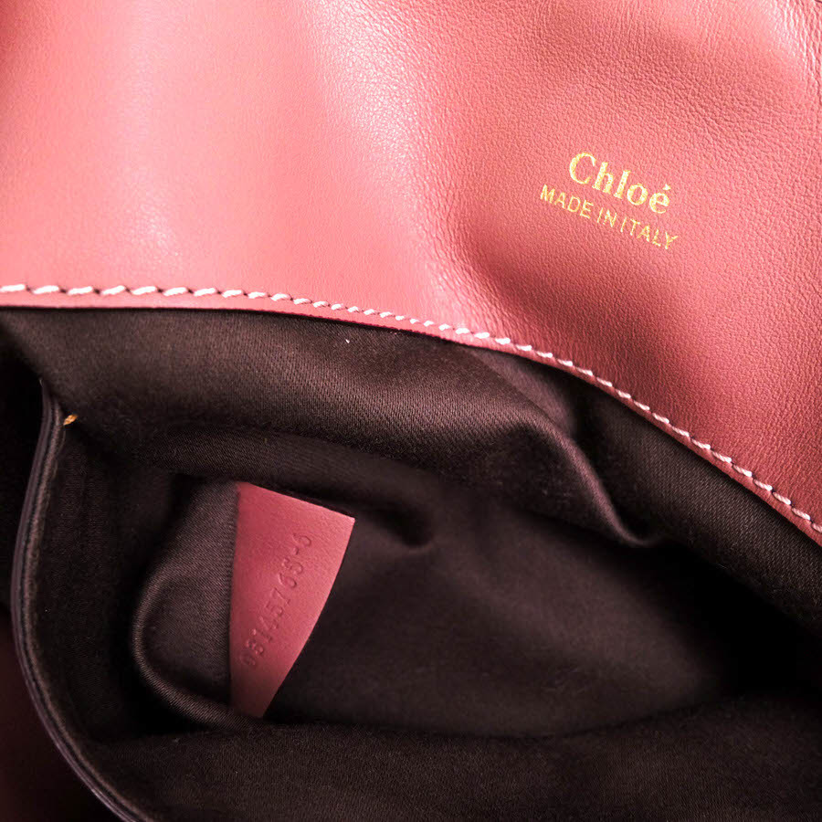 Chloe クロエ ハンドバッグ BAYLEE mini ベイリー 牛革