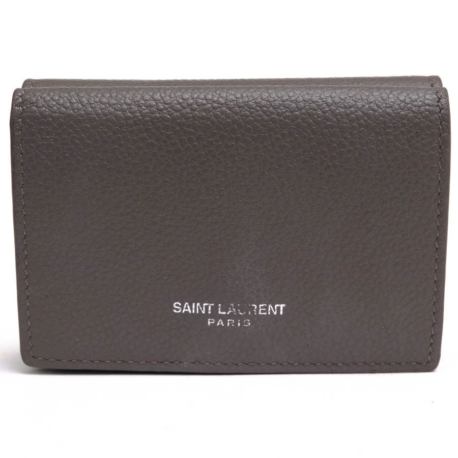 YVES SAINT LAURENT サンローラン 財布 459784 Tiny Wallet タイニーウォレット パリ PARIS エディ・スリマン Hedi Slimane 牛革 カーフ コ_画像1