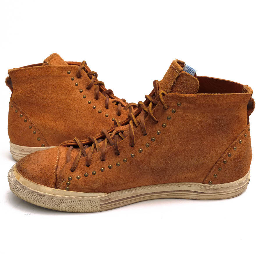 VISVIM ビズビム ハイカットスニーカー V10007408-04 LAUDA KIOWA-FOLK 牛革 カウハイド イタリアンバケッタレザー_画像3