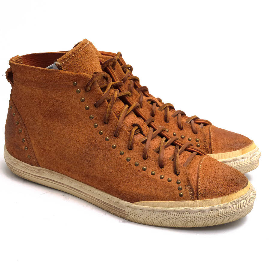 VISVIM ビズビム ハイカットスニーカー V10007408-04 LAUDA KIOWA-FOLK 牛革 カウハイド イタリアンバケッタレザー_画像2