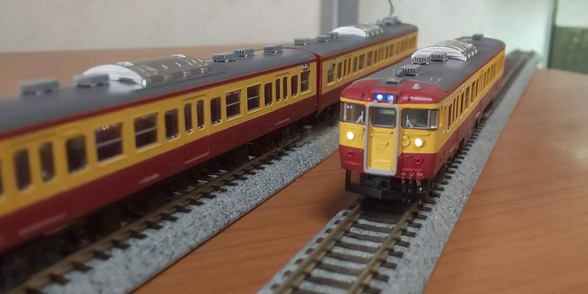 新ニイ 115系懐かしの新潟色」ニイN3編成kato115系1000番台加工品 lp2m