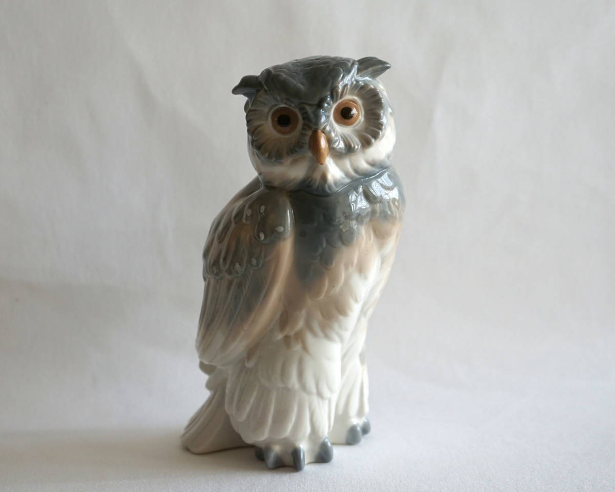4】即決価格 NAO リヤドロ LLADRO 梟フクロウ 鳥 フィギュリン 置物 4】即決価格 NAO リヤドロ LLADRO 梟フクロウ 鳥 フィギュリン 置物