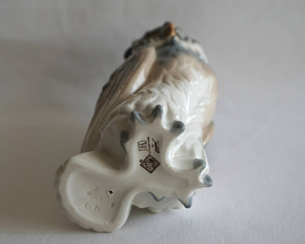 4】即決価格 NAO リヤドロ LLADRO 梟フクロウ 鳥 フィギュリン 置物 4】即決価格 NAO リヤドロ LLADRO 梟フクロウ 鳥 フィギュリン 置物