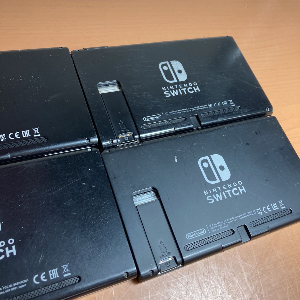 0909 Nintendo Switch 本体のみ ジャンク品 4台 ヤ60 s41800 583