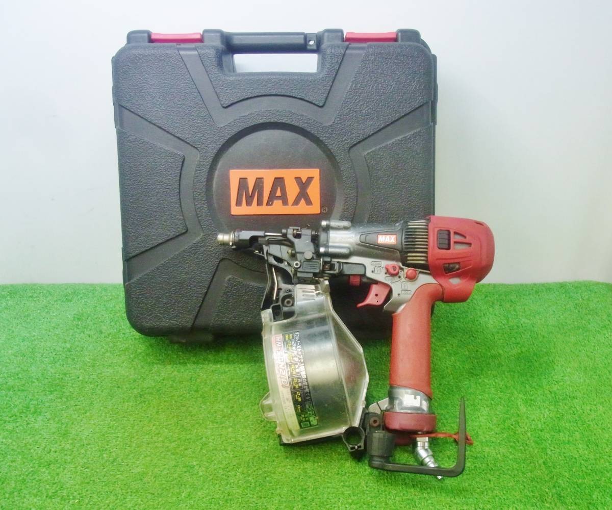 MAX/マックス 高圧釘打機 エアロスター HN-50N2(D) 動作品-
