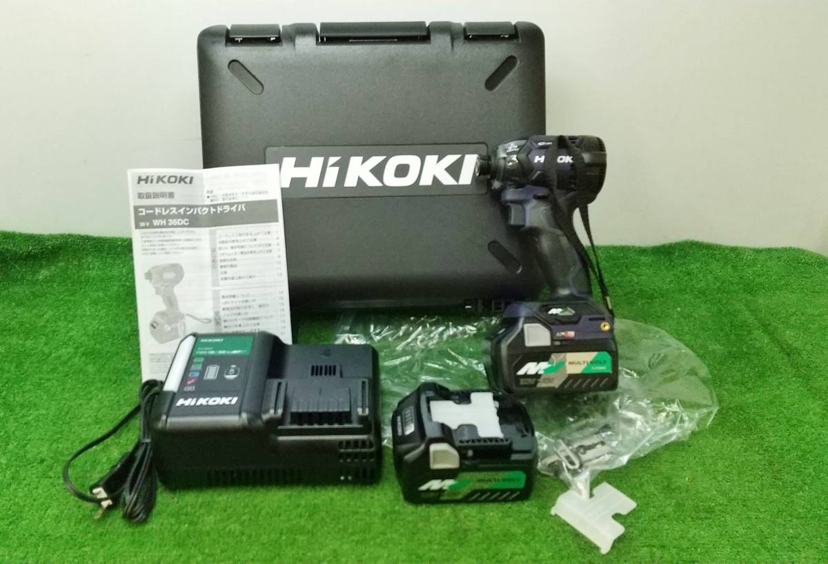 未使用 HiKOKI ハイコーキ 36V マルチボルト コードレスインパクト