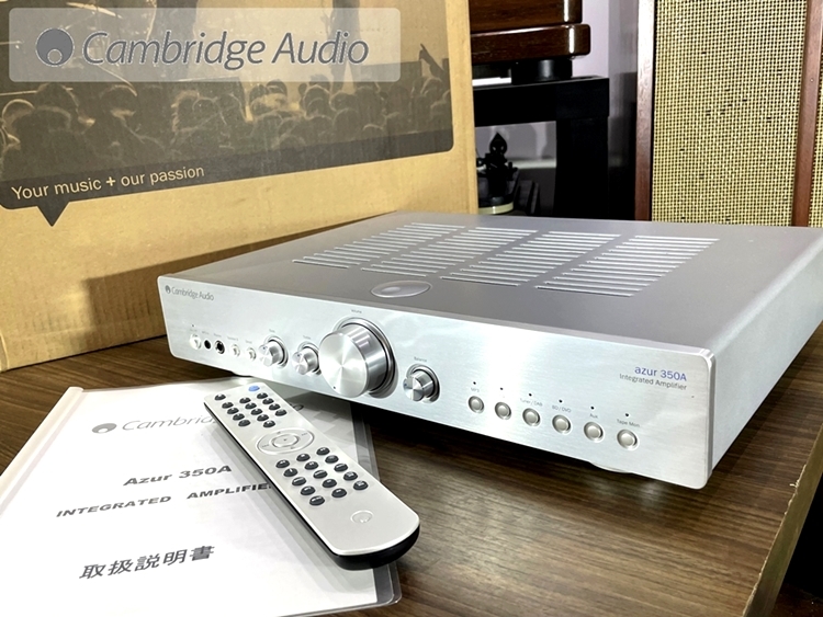 Cambridge Audio Azur350A プリメインアンプ リモコン/ケーブル/元箱等