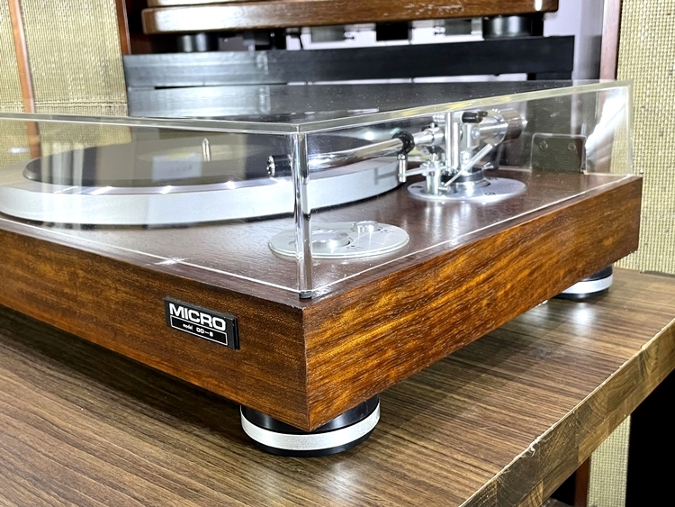 MICRO DD-8 MA-505搭載 レコードプレーヤー 当社メンテ/調整済品 Audio Station 6