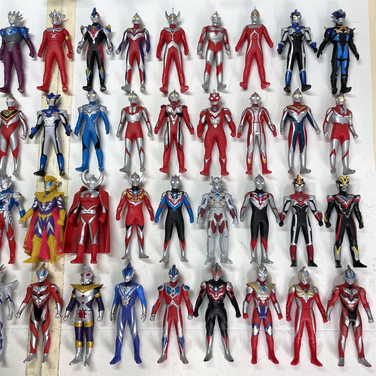 ☆セール ウルトラマン ウルトラヒーロー500 ソフビフィギュア 48体