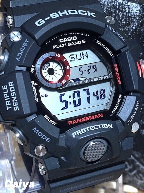 新品 CASIO カシオ 腕時計 正規品 G-SHOCK ジーショック Gショック RANGEMAN レンジマン 電波 ソーラー デジタル腕時計 多機能 腕時計 防水