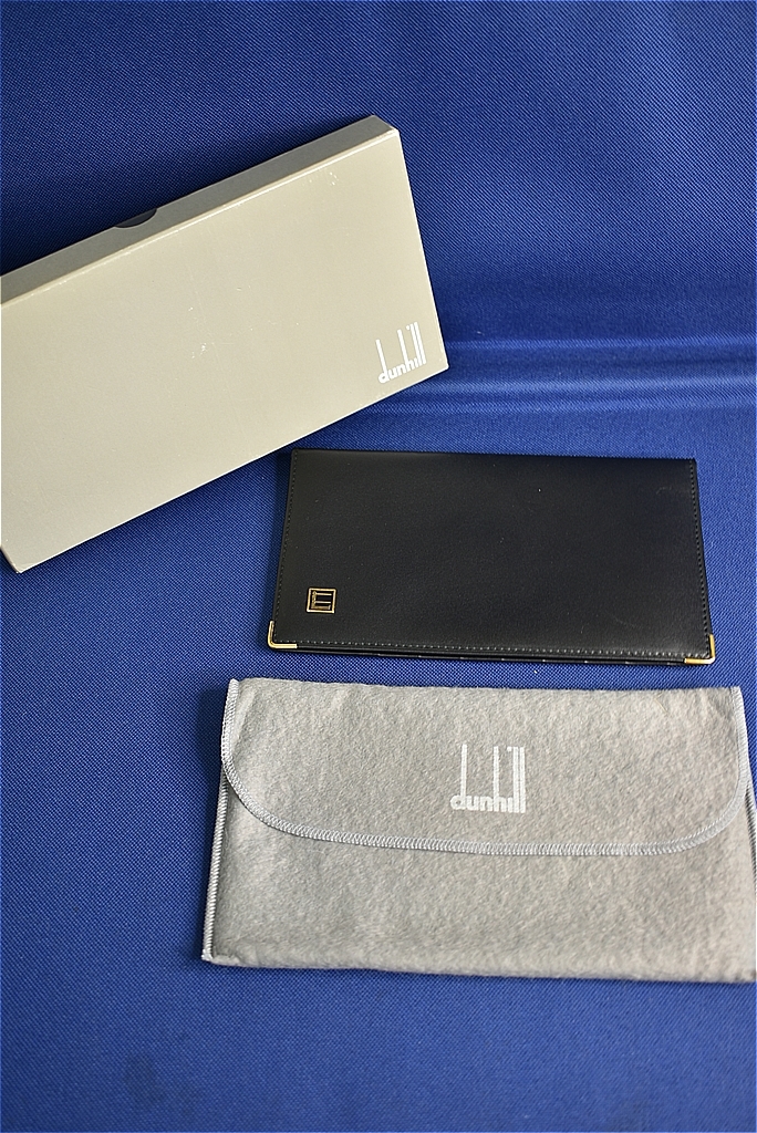 ヤフオク! - 未使用 ダンヒル dunhill 長財布 ロングウォレ