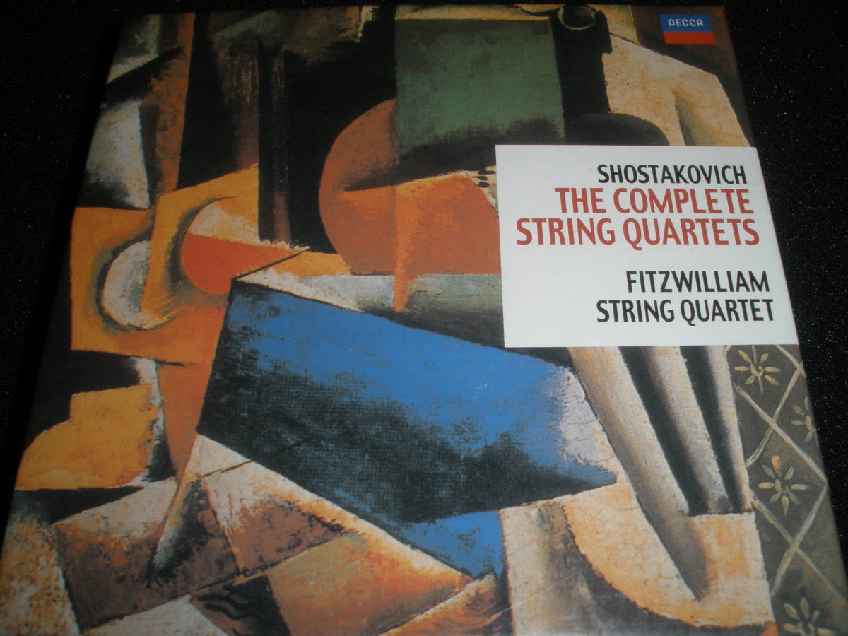 6CD ショスタコーヴィチ 弦楽四重奏曲 全集 フィッツウィリアム四重奏団 Shostakovich String Quartets Complete Fitzwilliam_6CD ショスタコSQ全集 フィッツウィリアム