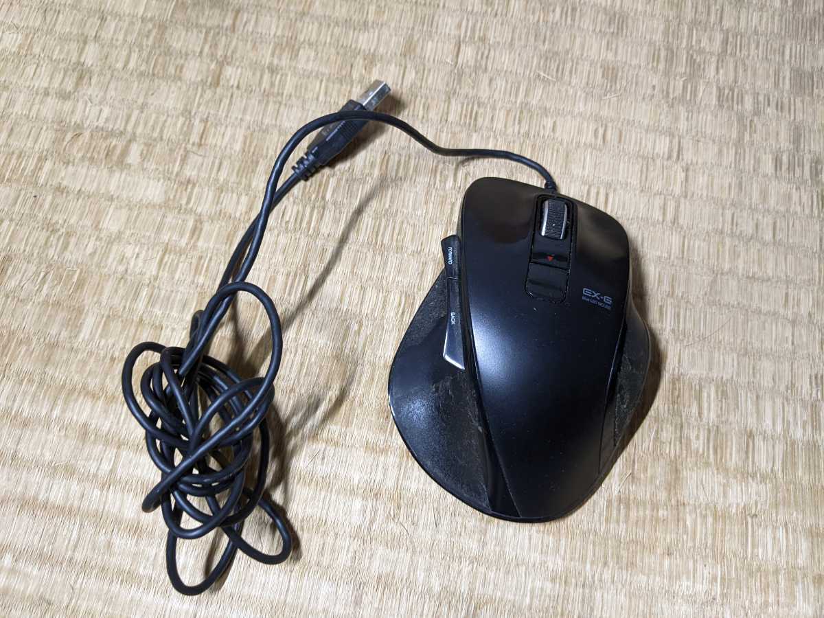  Elecom mouse M-XG2UBBK used 