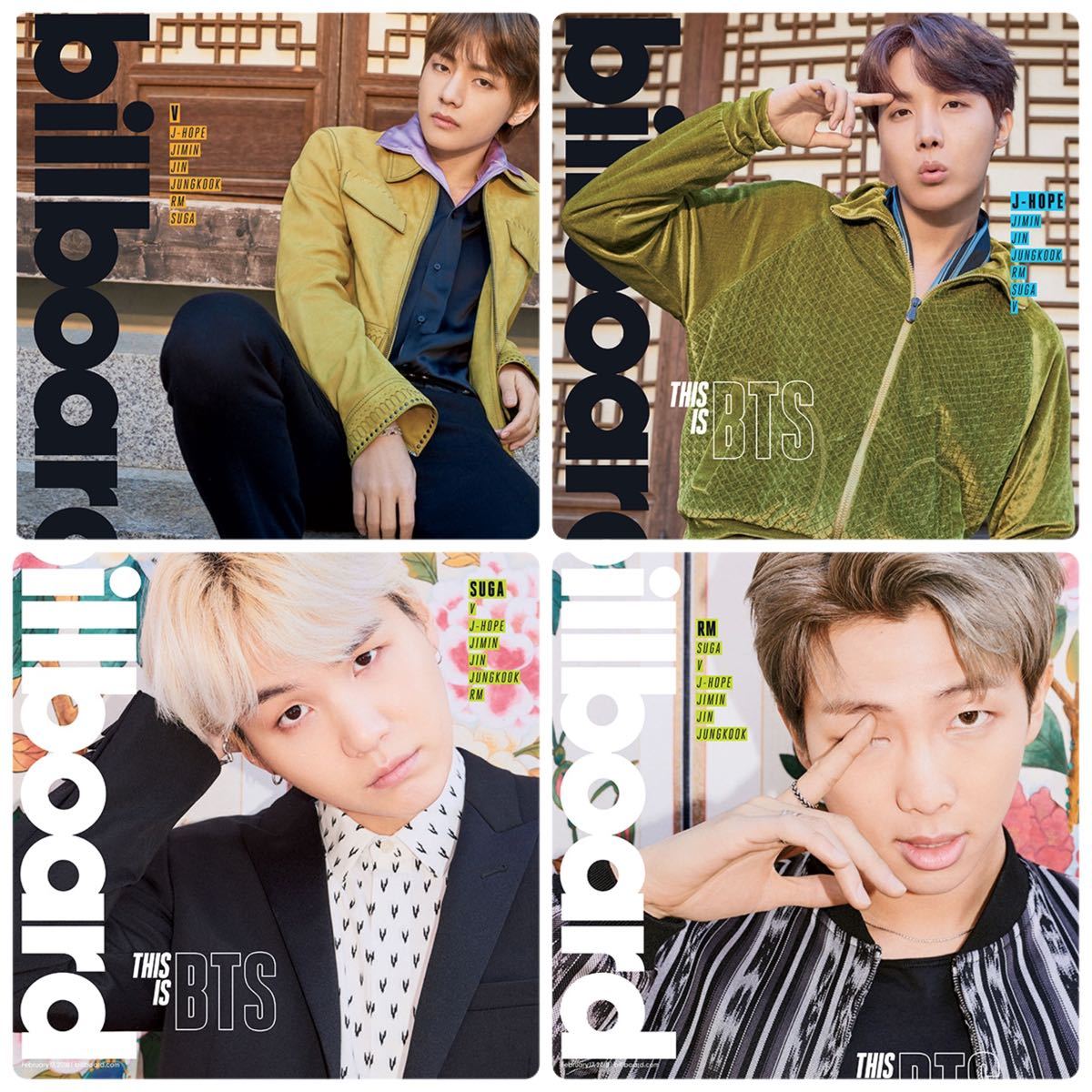 国内発送 billboad ビルボード｜本 ホビ ホソク 1冊 未開封 JHOPE BTS その他
