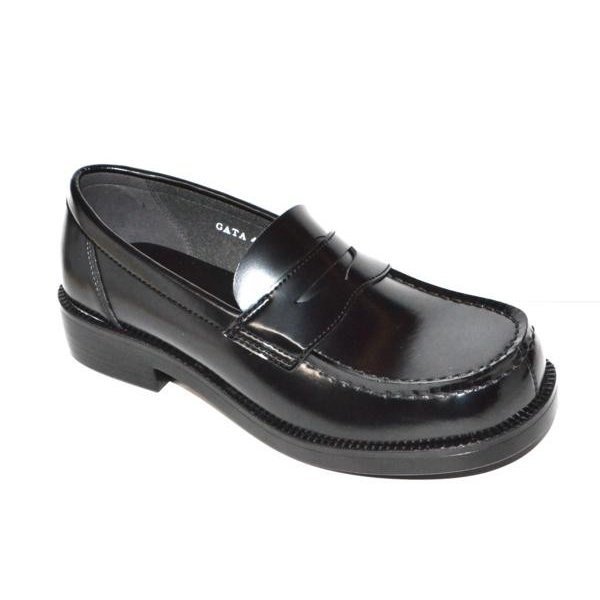 [ free shipping ] prompt decision 23.0 HARUTA Hal ta4900 black EEE made in Japan woman lady's o deco Loafer JK high school student going to school . student shoes student woman height raw 