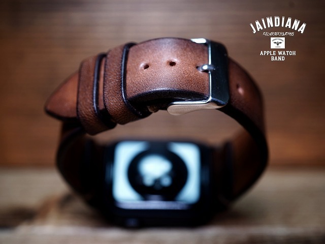 ハンドメイド サドルレザー交換用アップルウォッチ Apple Watch ハンドメイド サドルレザー交換用アップルウォッチ Apple Watch